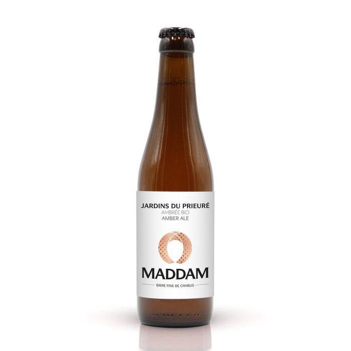 Bière Amber Ale Maddam Jardins Du Prieure Ambrée Bio 6°