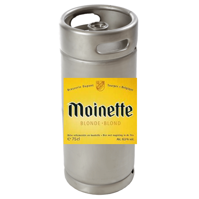 Bière Abbaye Moinette   Blonde 8.5°