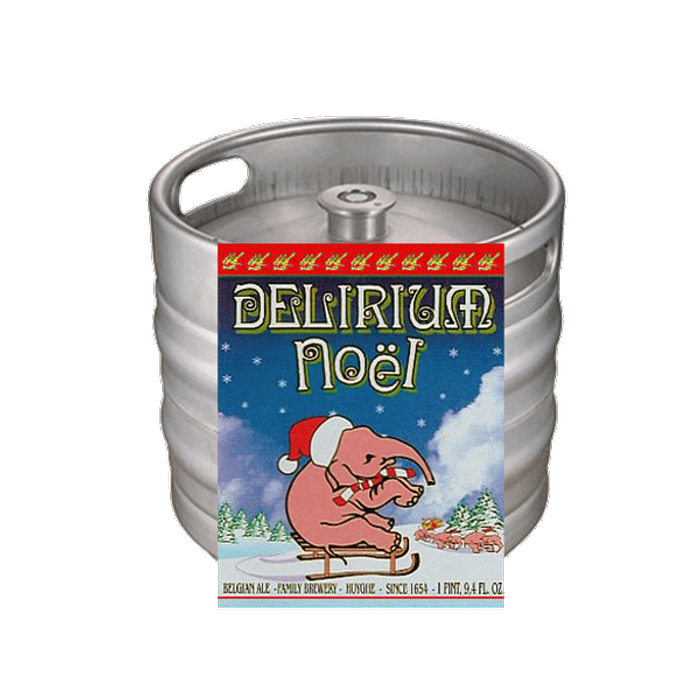 Bière Amber Ale Delirium Noel Brune 10°