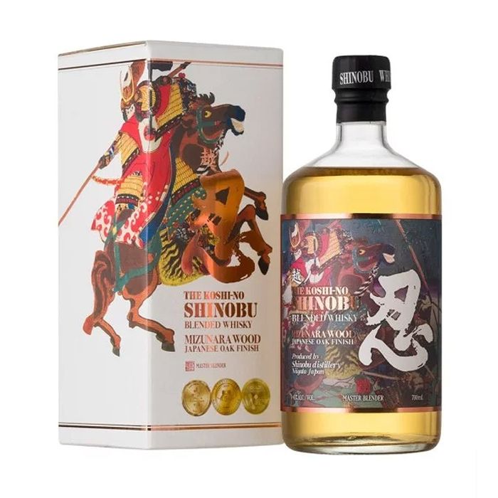 Blended Whisky Shinobu Finish Fut De Mizunara (2024) 43°