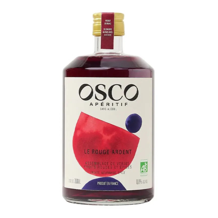 Apéritif sans alcool Osco Le Rouge Ardent SA Bio
