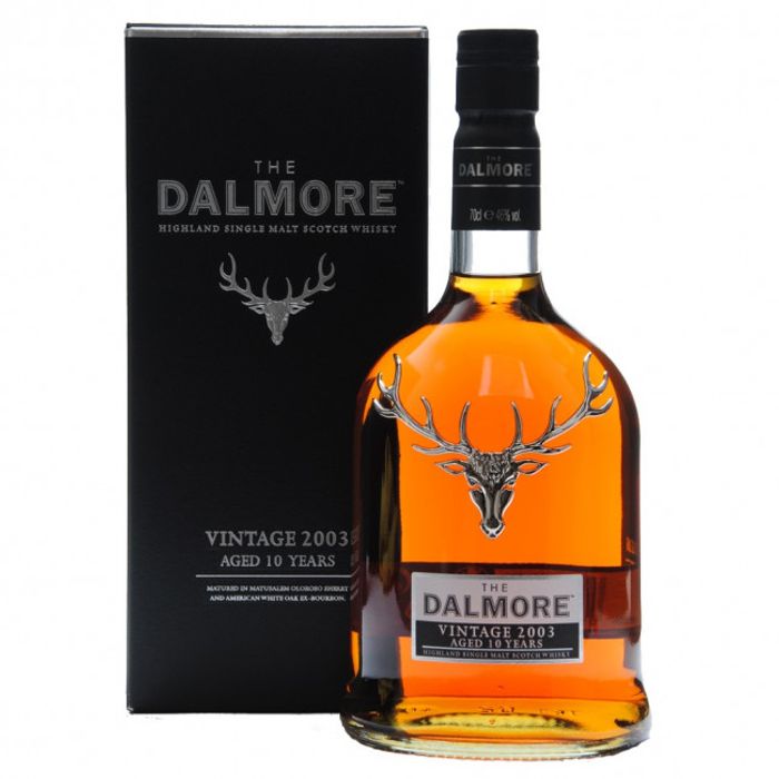 Single Malt Whisky Dalmore   10 ans 2003 46°