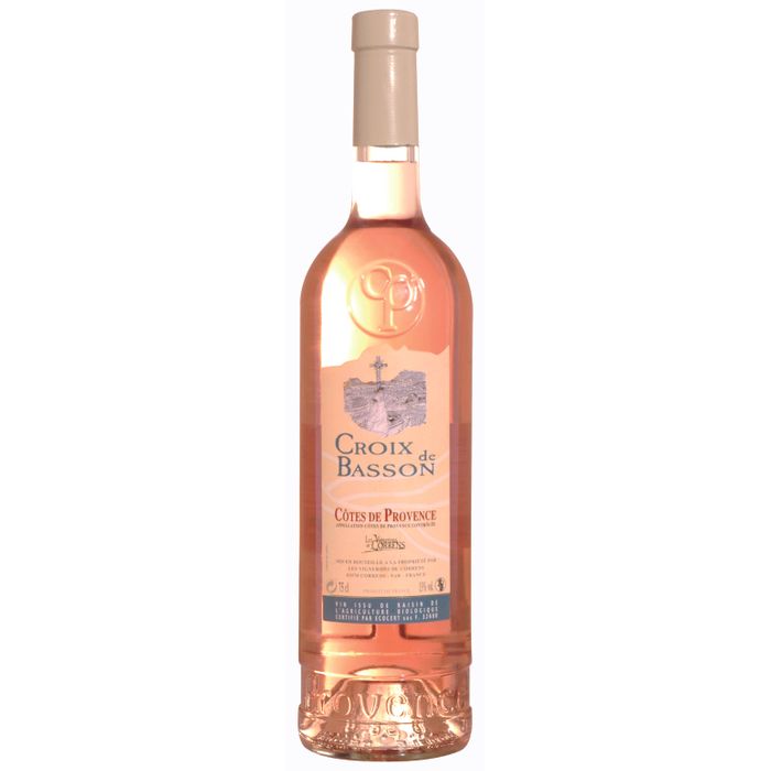 AOP Côtes de Provence Rosé Croix Basson   Bio 2015