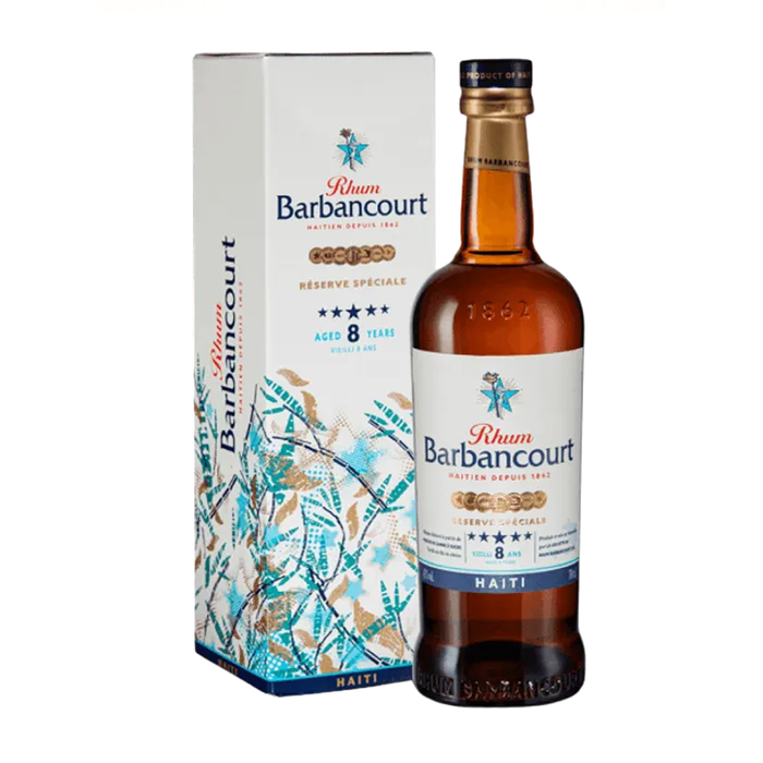 Rhum Ambré Barbancourt Cinq Etoiles 8 ans 43°