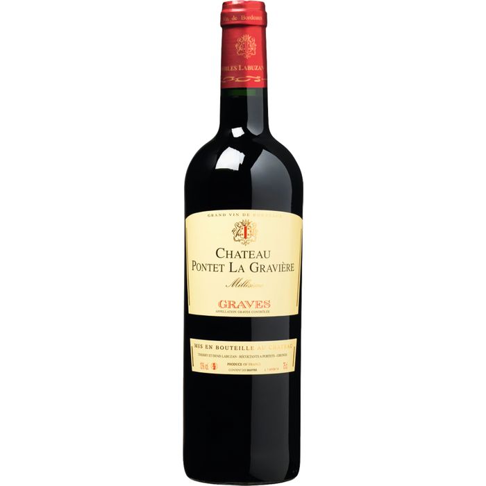 AOP Graves Rouge Château Pontet la Gravière