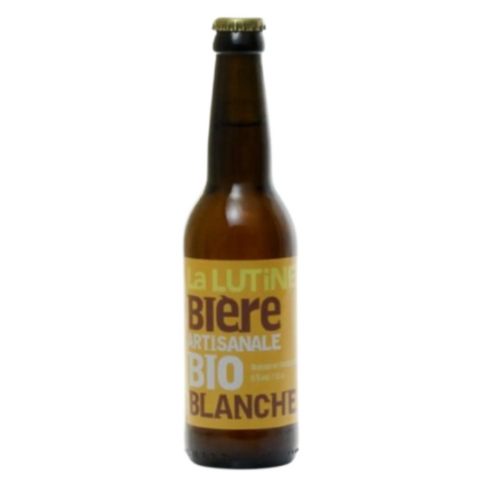 Bière Wheat Beer La Lutine   Blanche Bio 5°