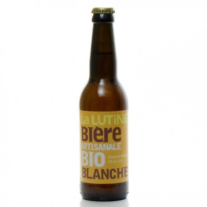Bière Wheat Beer La Lutine   Blanche Bio 5°