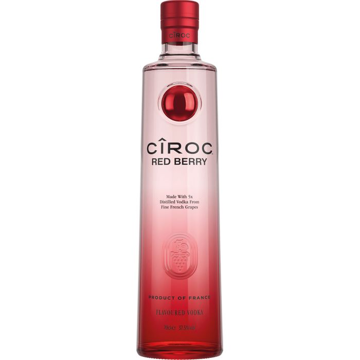 Vodka Aromatisée Ciroc Red Berry Fruits rouges 37.5°