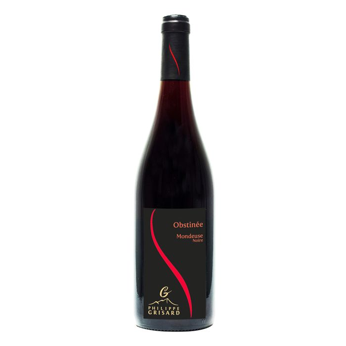 AOP Savoie Rouge Maison Philippe Grisard Mondeuse Noir Obstinee 2021