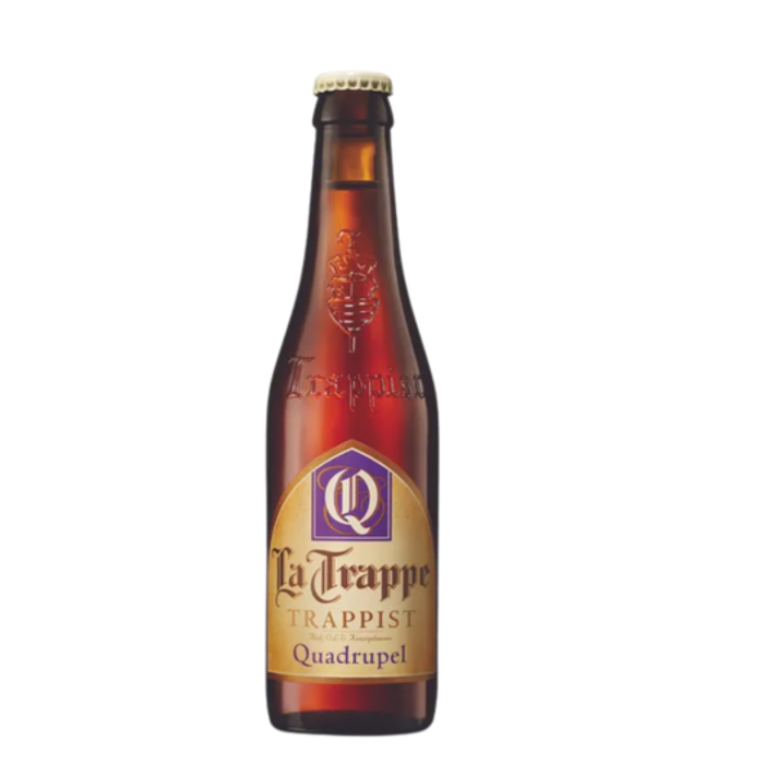 Bière Quadruple La Trappe Quadripel Ambrée 10°