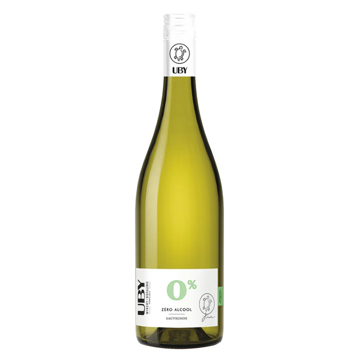 Vin de France Sec Blanc Uby Sauvignon 0% Zero Alcool