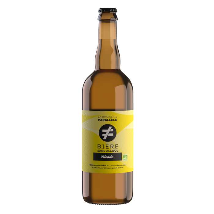 Bière Pale Ale La Brasserie Parallele   Blonde Bio SA