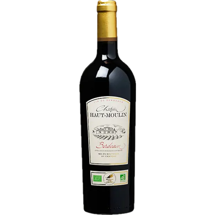 AOP Bordeaux Rouge Château Haut-Moulin   Bio 2019