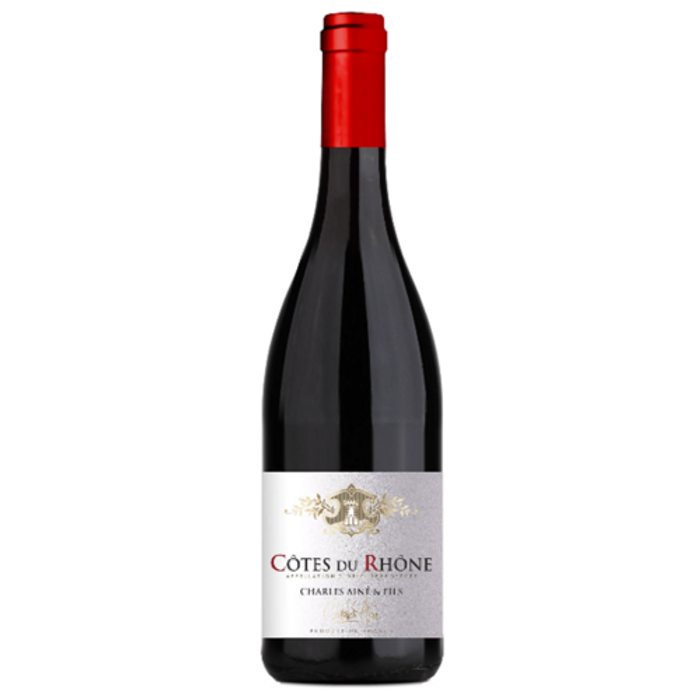 AOP Côtes du Rhône Rouge Charles Aine   2023