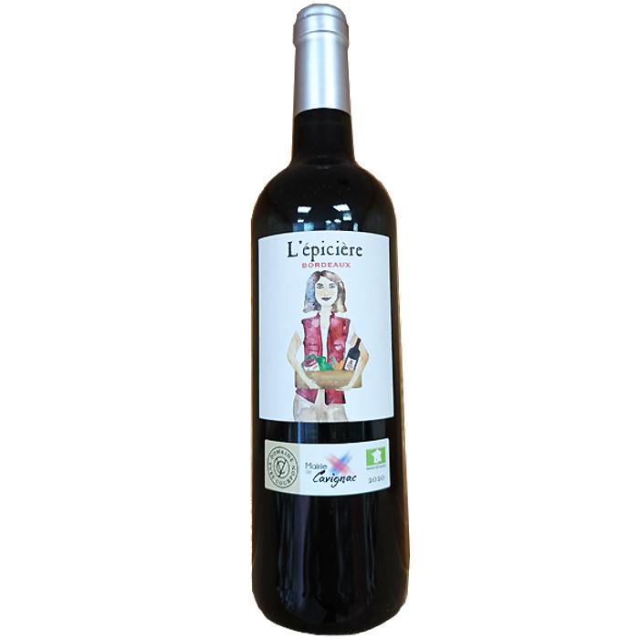 AOP Bordeaux Rouge Vignoble de Cavignac Epiciere 2020