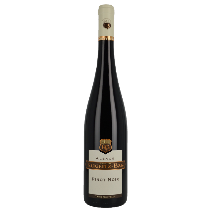 AOP Alsace Rouge Domaine Kuentz Bas Pinot Noir Trois Chateaux Bio 2018