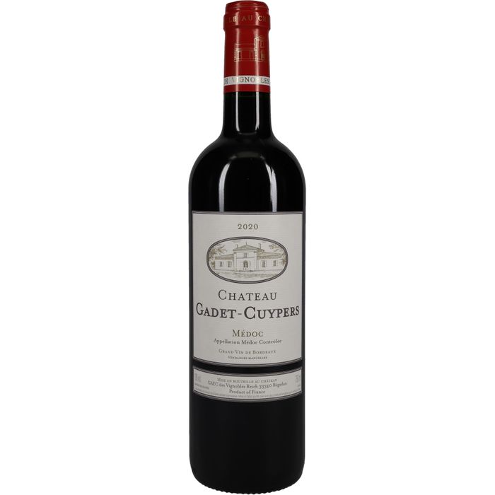 AOP Médoc Sec Rouge Château Gadet-Cuypers   2020