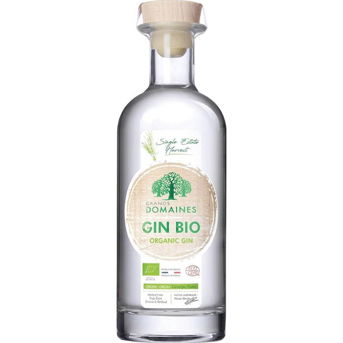 Distilled Gin Grands Domaines   40° Bio