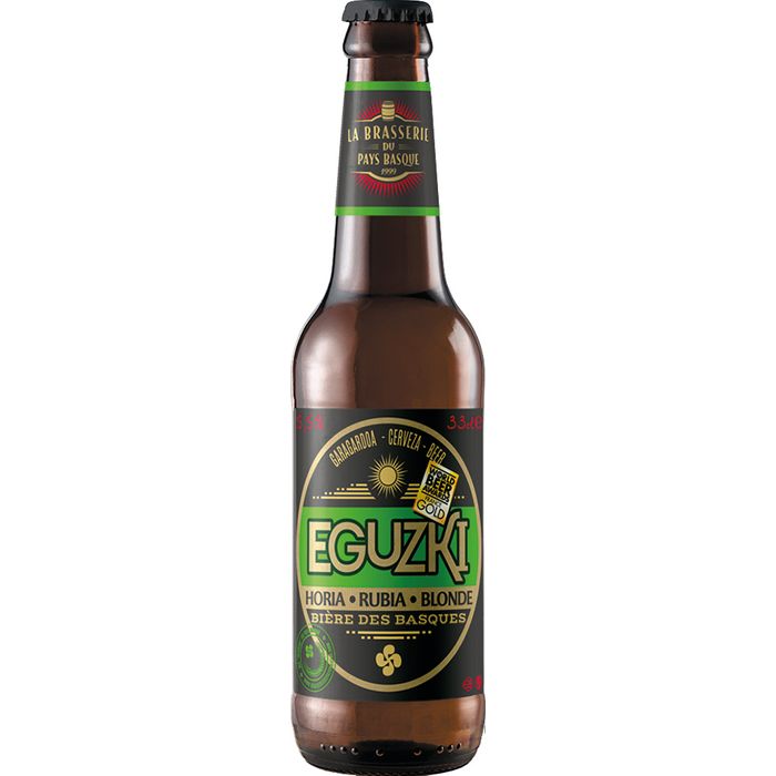 Bière Lager Eguzki Premium Blonde 5.5°