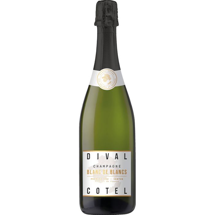 AOP Champagne premier cru Brut Blanc de blancs Dival Cotel
