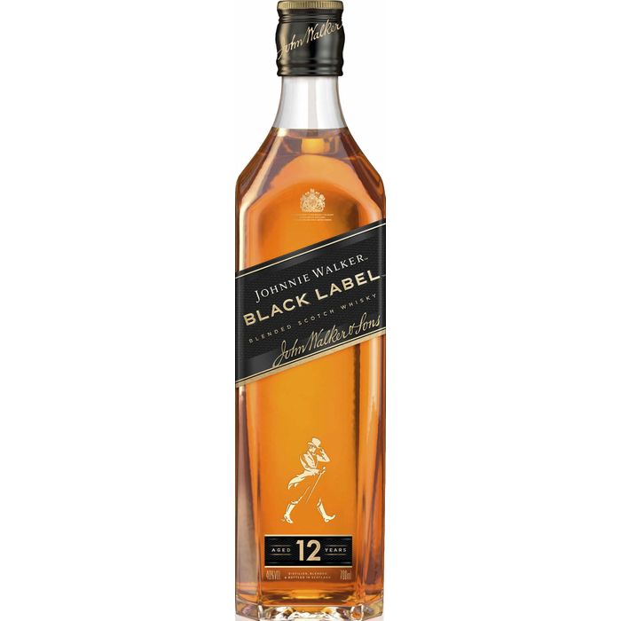 Blended Whisky Johnnie Walker Black Label 12 ans 40°