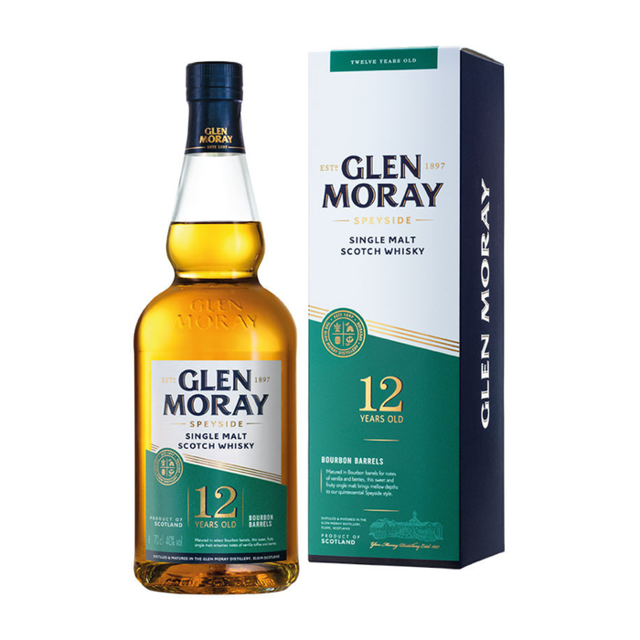 Single Malt Whisky Glen Moray   12 ans 40°