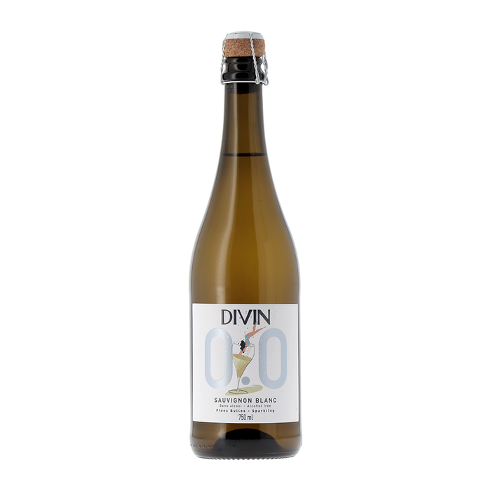 Val de Loire Blanc Divin 0.0 Sauvignon Blanc Fines Bulles