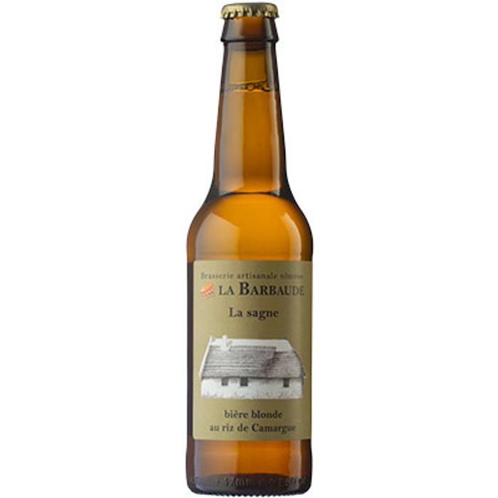 Bière Pale Ale La Barbaude   Blonde Bio 5.8°