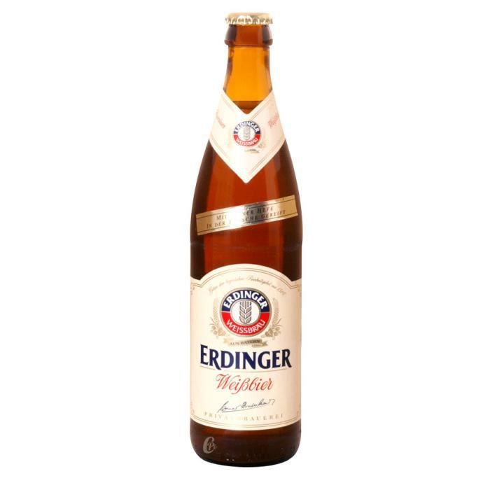 Bière Erdinger Hefe Weissbier Blanche 5.3°