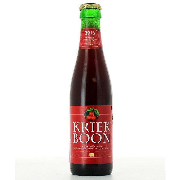 Bière Fruitée Boon Kriek Cerise Rubis 4°