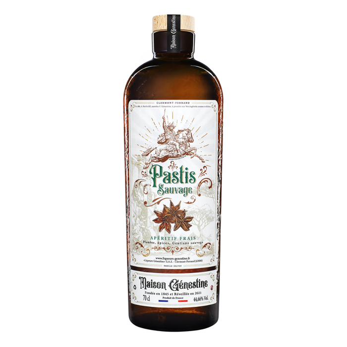 Pastis Maison Genestine Sauvage 44.7°