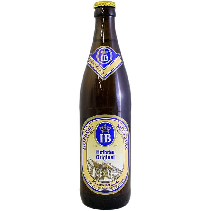 Bière Lager Hofbrau Original Blonde 5.1°