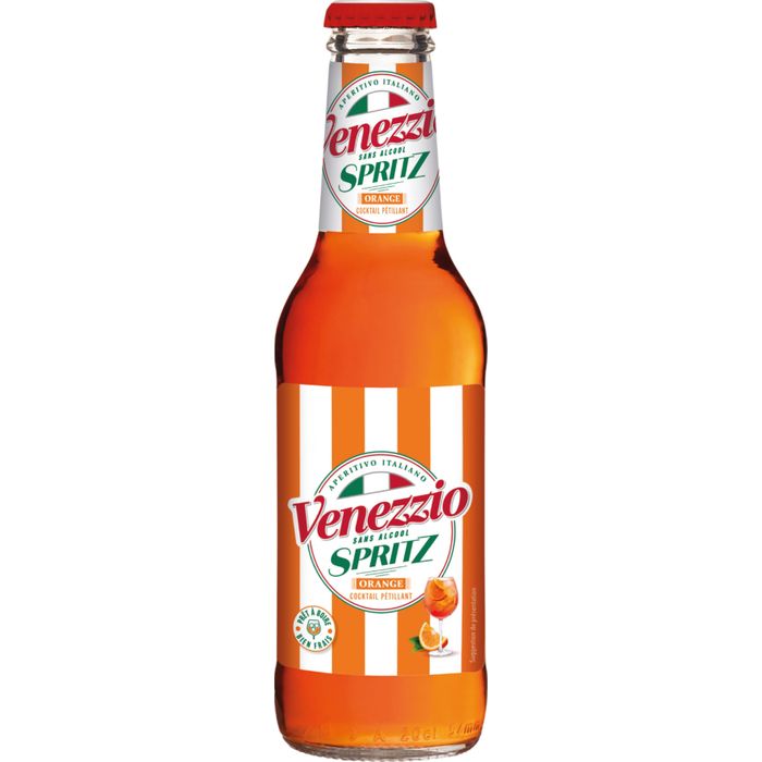 Apéritif sans alcool Venezzio Spritz Orange SA