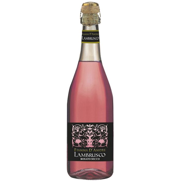 Italie IGT Lambrusco Sec Rosé Fiamma d'Amore Secco
