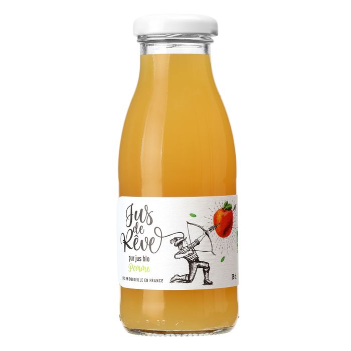 Pur jus de fruits Jus de Rêve   Pomme Bio