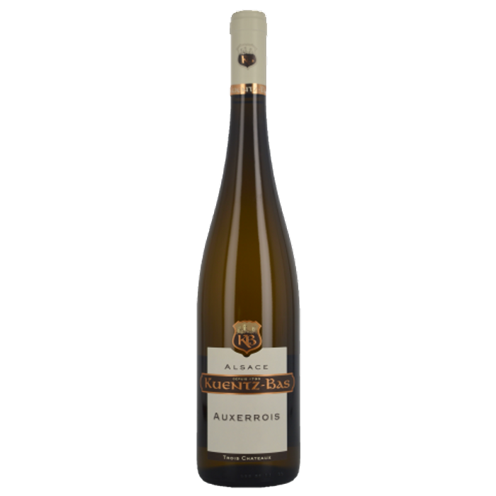 AOP Alsace Blanc Domaine Kuentz Bas Auxerrois Trois Chateaux Bio 2018