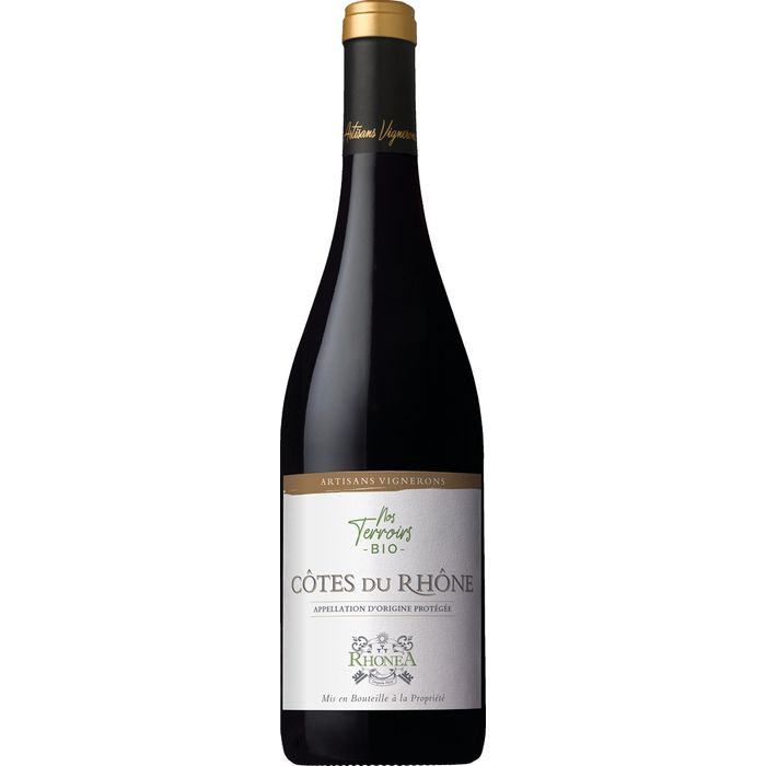 AOP Côtes du Rhône Rouge Nos Terroirs bio   Bio 2021