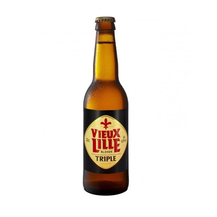 Bière Triple Vieux Lille   Blonde 8.5°