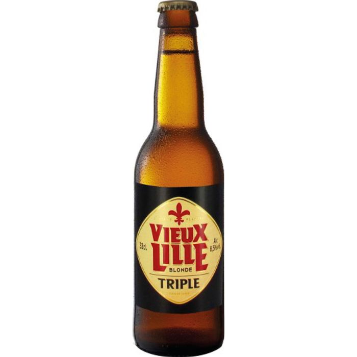 Bière Triple Vieux Lille   Blonde 8.5°