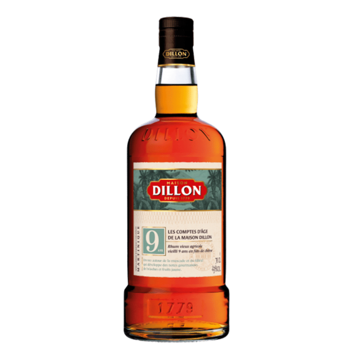 Rhum Vieux Agricole Dillon   9 ans 43°
