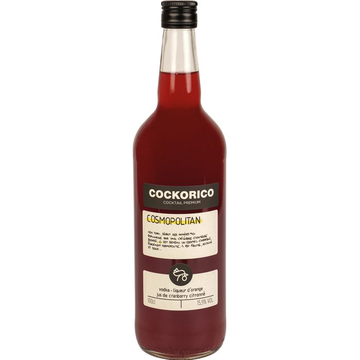 Préparation Cocktail Cockorico Cosmopolitan 15.9°