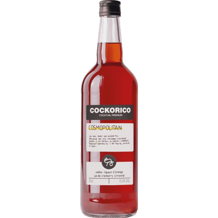 Préparation Cocktail Cockorico Cosmopolitan 15.9°