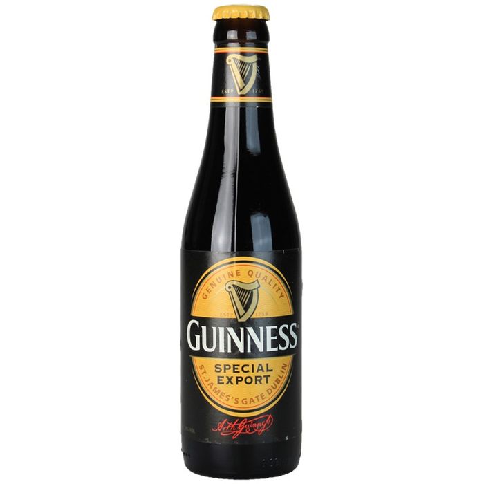 Bière Stout Guinness   Brune 8°