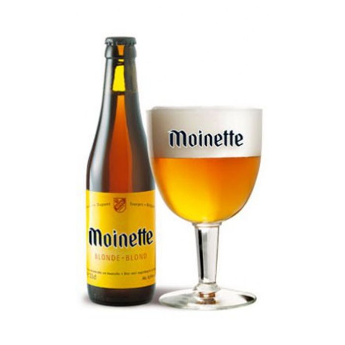 Bière Abbaye Moinette   Blonde 8.5°