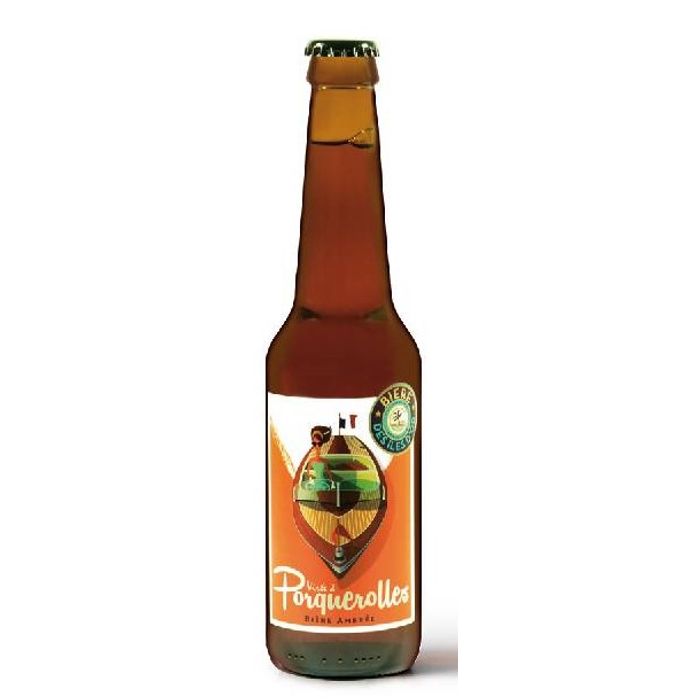 Bière IPA Iles D'Or   Ambrée 5.6°