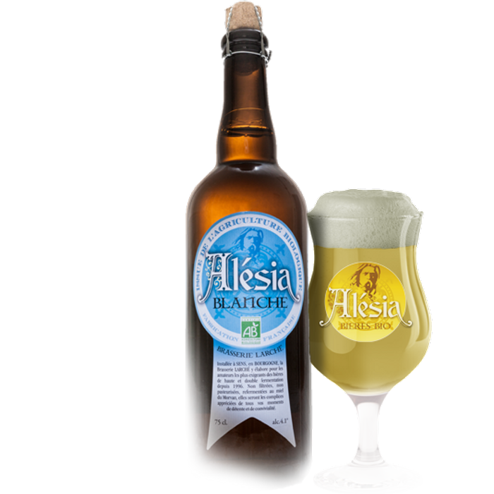 Bière Wheat Beer Alesia   Blanche Bio 4.1°