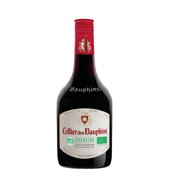 AOP Côtes du Rhône Rouge Celliers des Dauphins   Bio