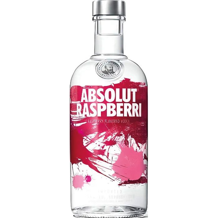 Vodka Aromatisée Absolut Raspberri Framboise 38°