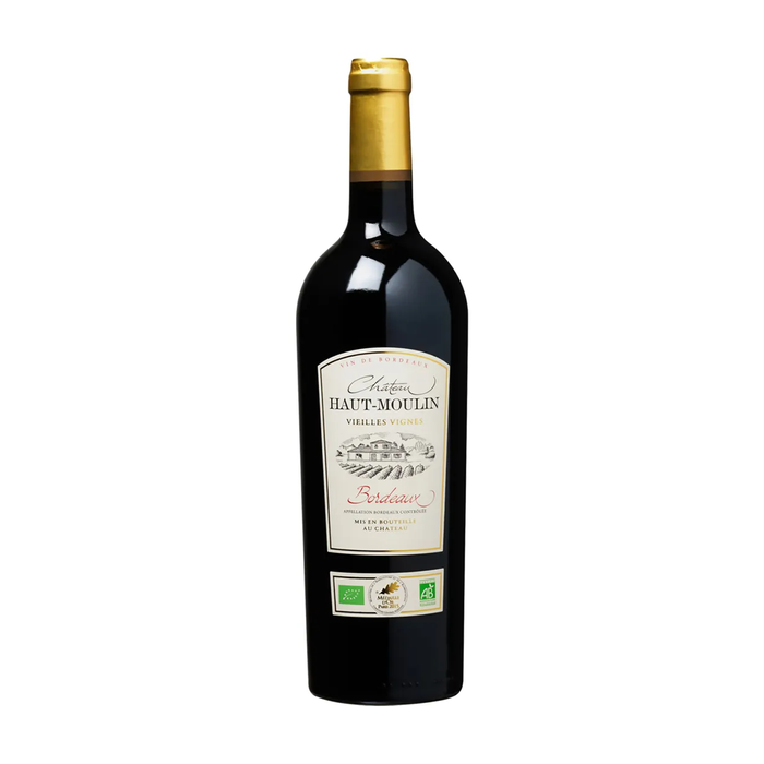 AOP Bordeaux Rouge Château Haut-Moulin   Bio 2020