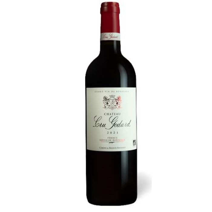 AOP Francs côtes de Bordeaux Rouge Château Cru Godard   Bio 2021